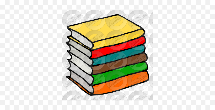 Books Picture For Classroom Therapy - Horizontal Emoji,Books Clipart