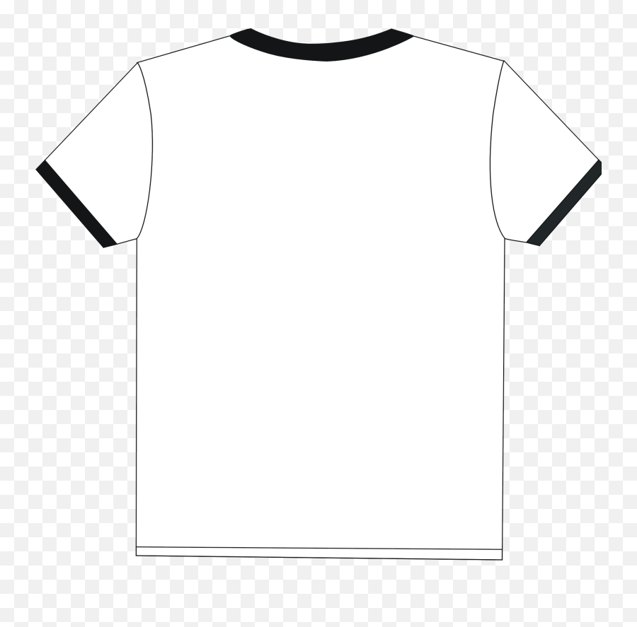 White T Shirt Png - Plain White Tshirt Front Emoji,T Shirt Png