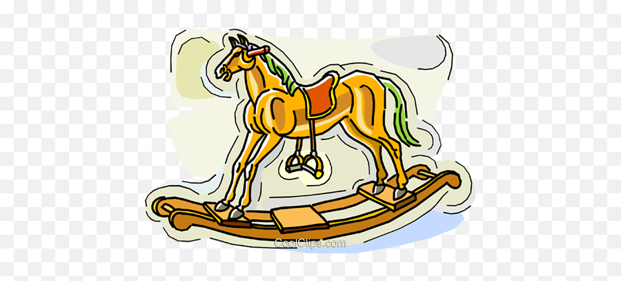 Rocking Horse Royalty Free Vector Clip Emoji,Rocking Horse Clipart