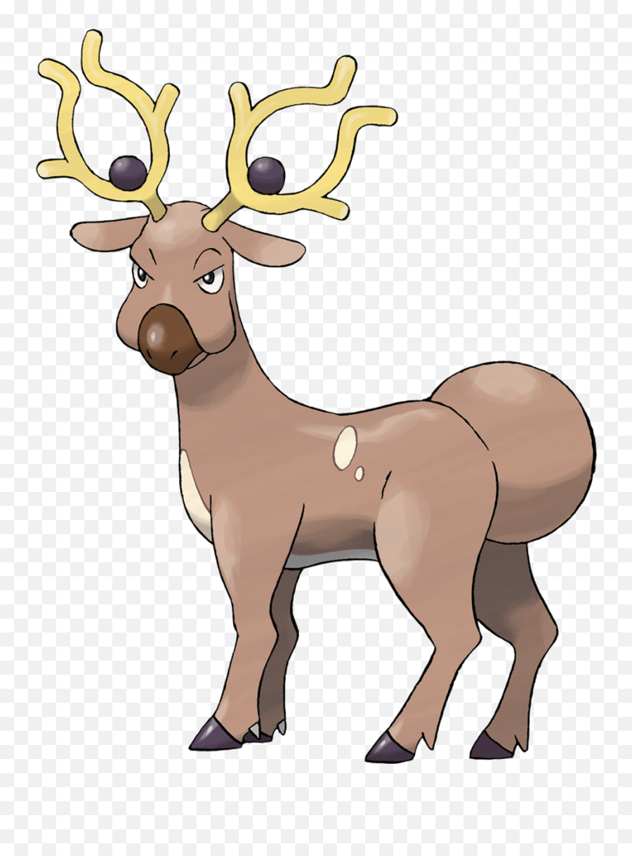 Stantler Pokémon - Bulbapedia The Communitydriven Emoji,Deer Antlers Png