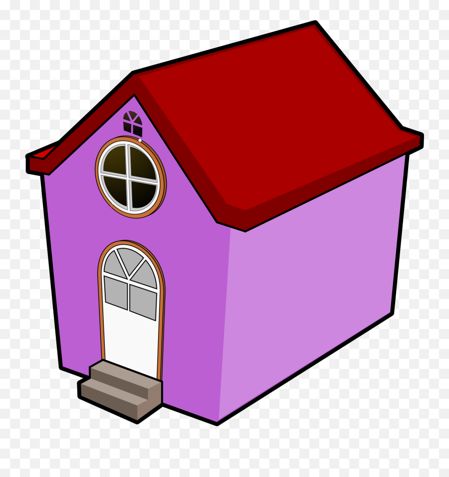 Bigredsmile A Little Purple House Svg Vector Bigredsmile A Emoji,Big Smile Clipart