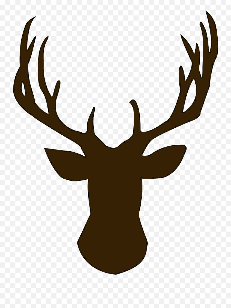 Foot Clipart Reindeer - Transparent Background Deer Antlers Clipart Emoji,Deer Head Clipart
