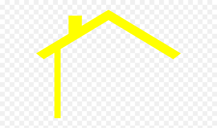 Roof Clipart House Outline - Clipart Free House Roof Outline Emoji,Roof Clipart