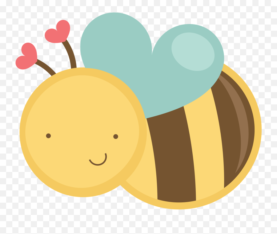 Cute Bee - Miss Kate Cuttables Bee Hd Png Download Cute Bee Clipart Emoji,Bumble Bee Clipart