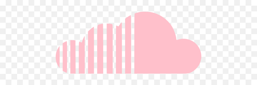 Pink Soundcloud Icon - Free Pink Site Logo Icons Sound Cloud Icon Aesthetic Emoji,Pink Logo