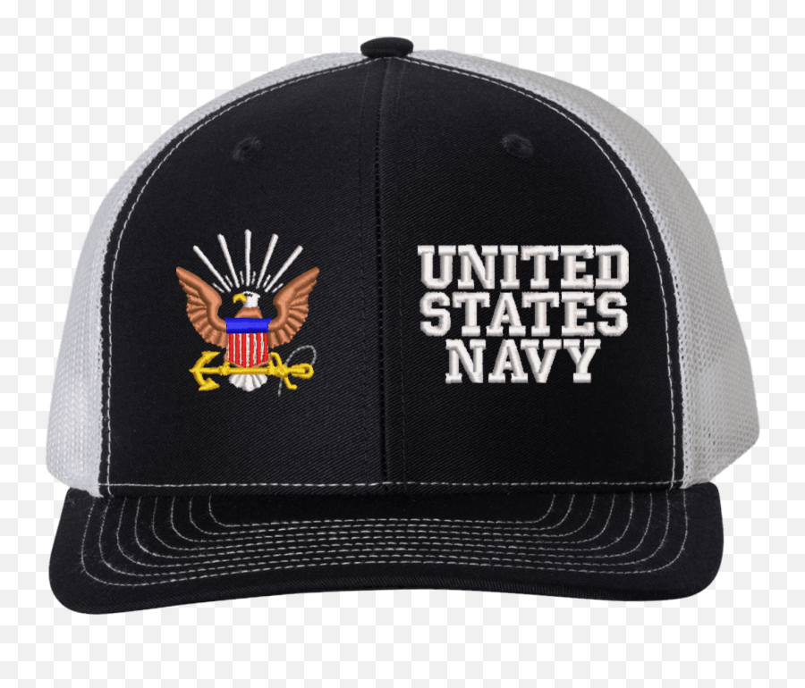United States Navy Mesh Back Cap - Unisex Emoji,United States Navy Logo