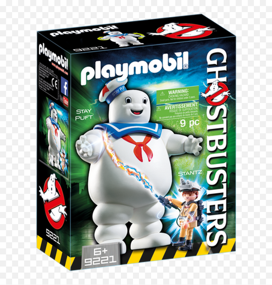 Playmobil Ghostbusters Stay Puft - Ghost Busters Marshmallow Man Emoji,Ghostbusters Png
