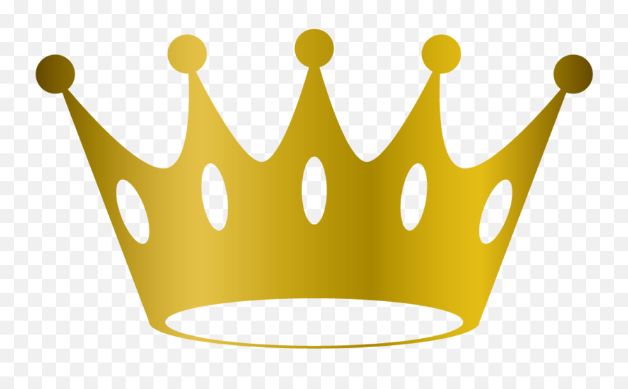 Transparent Queen Crown Clip Art - Transparent Background Imagen De Corona Dorada Emoji,Crown Logo Png