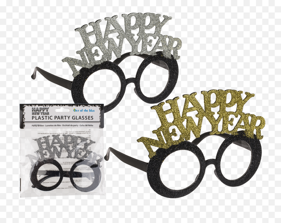 Glasses Happy New Year Png Transparent Png - Full Size Glasses New Year Png Emoji,New Year Png