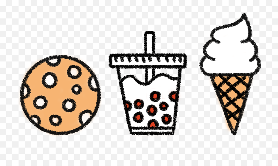 Snacks - Dot Emoji,Snack Clipart
