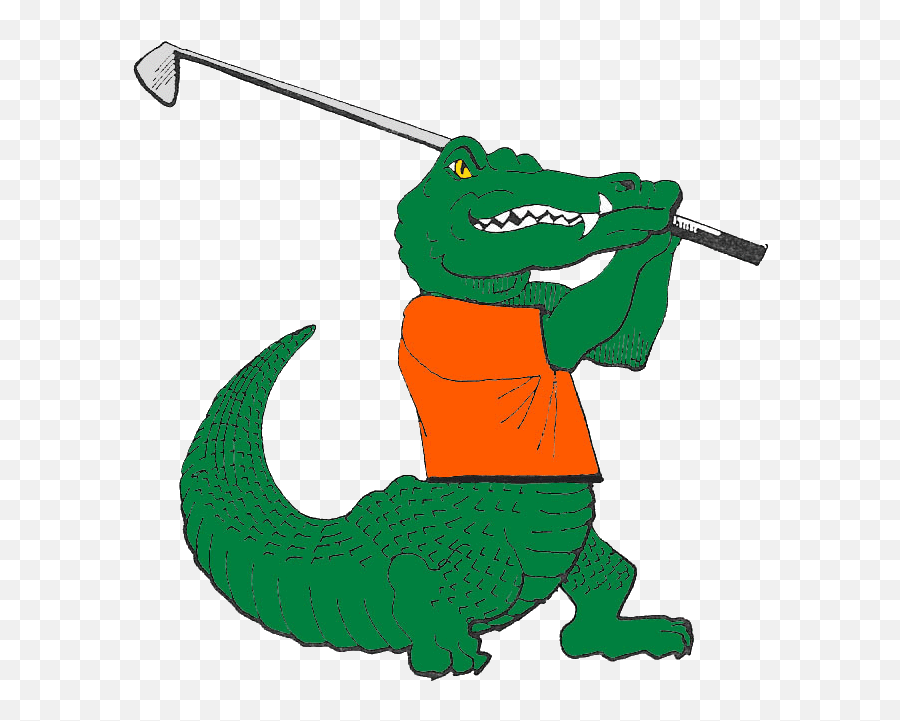 Gator Clipart Logo Gator Logo - For Golf Emoji,Gator Logo