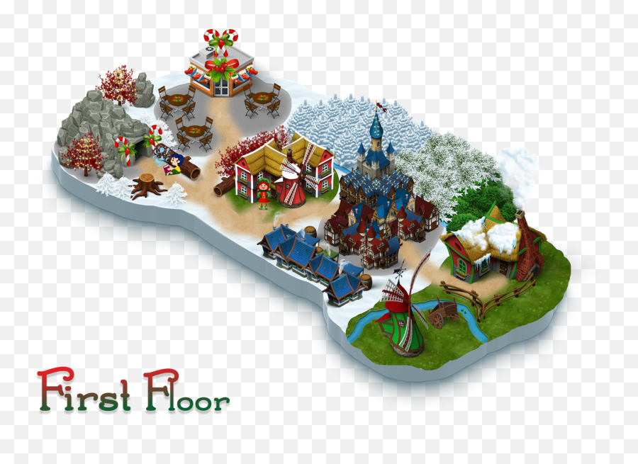 Download View A 3d Map - Fictional Character Emoji,Town Png
