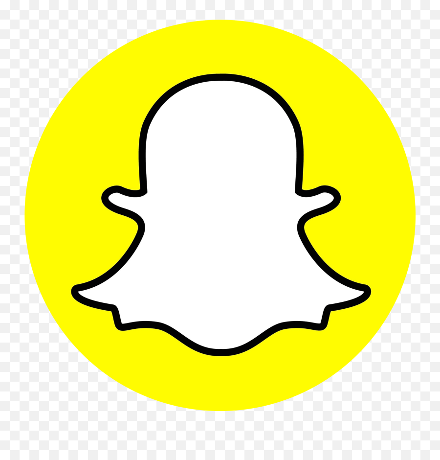 Snapchat Logo Translucent Background - Translucent Snapchat Logo Emoji,Snapchat Logo