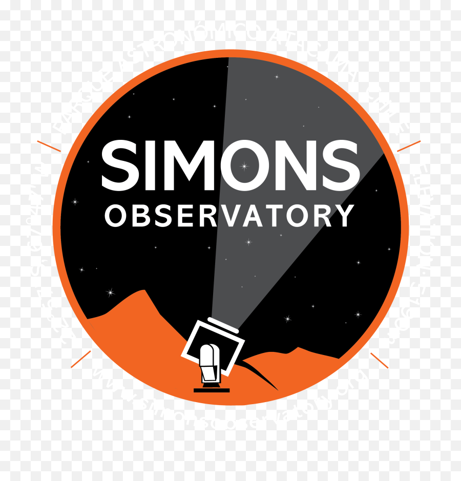 The Simons Observatory U2013 Searching For Our Cosmic Origins Emoji,Telescope Logo
