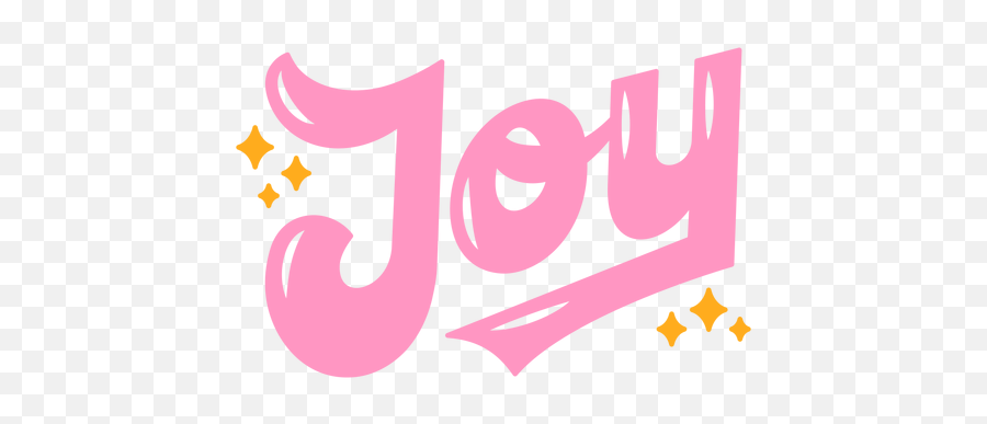 Joy Sparkles Lettering - Dot Emoji,Transparent Sparkles