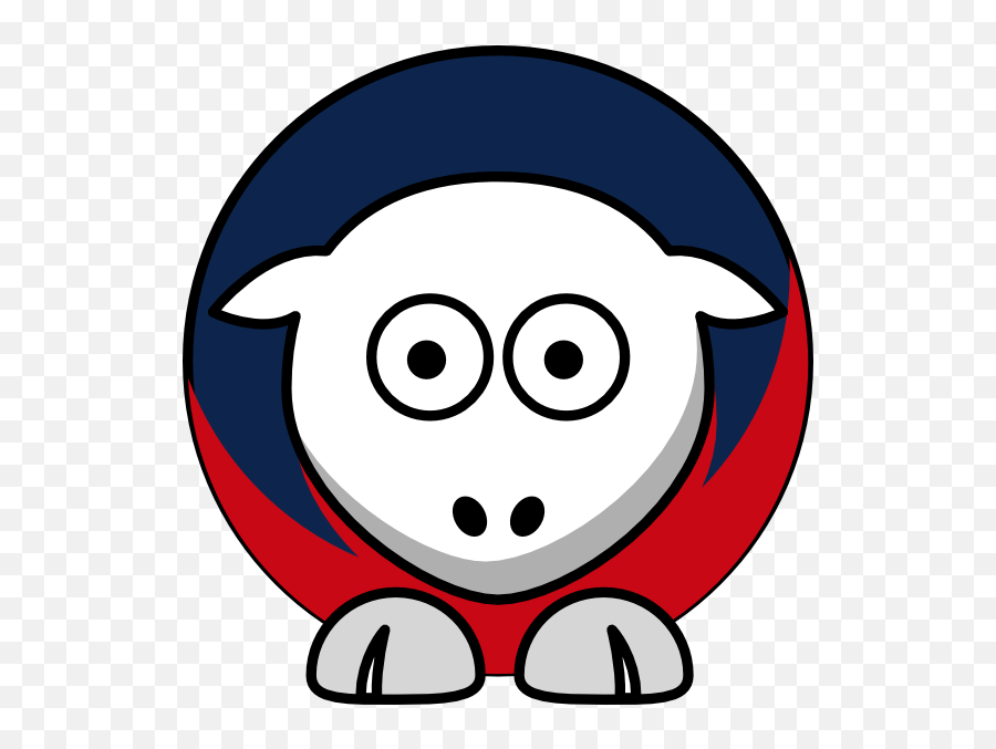 Sheep 4 Toned New England Patriots Team Colors Clip Art At Emoji,New England Patriots Png