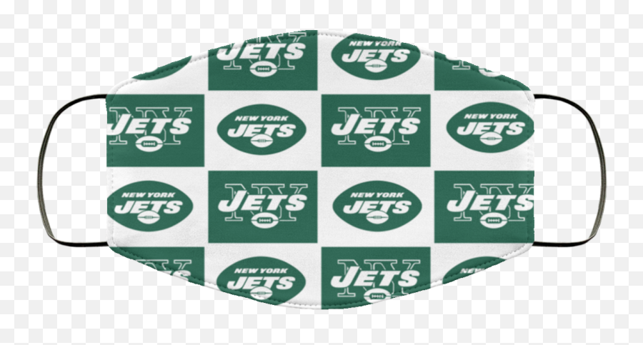New York Jets Face Mask Washable - Circle Emoji,New York Jets Logo