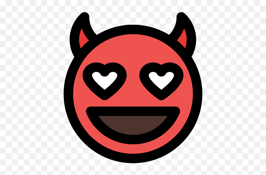 Heart Eyes - Free Smileys Icons Emoji,Heart Eye Emoji Transparent