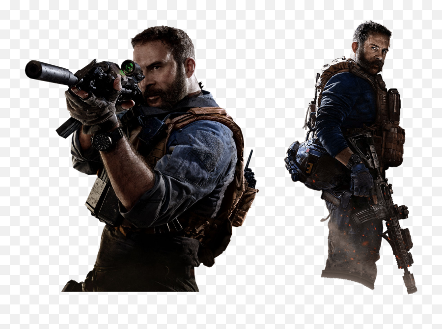 Call Of Duty Modern Warfare Soldier - Call Of Duty Modern Warfare Render Emoji,Modern Warfare Png