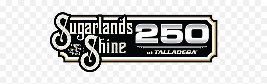 Sugarlands Shine 250 Results - Nascar Emoji,Talladega Logo