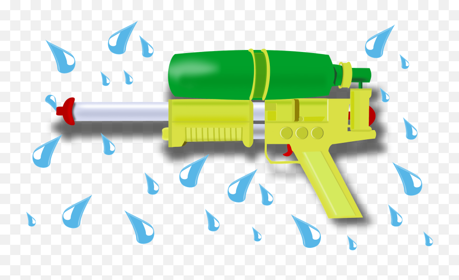 Water Pistol Clipart - Free Water Gun Clipart Emoji,Pistol Clipart