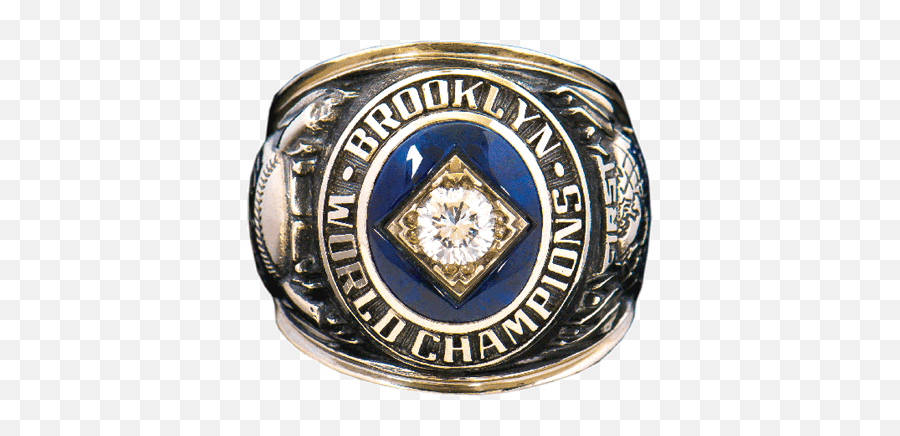 Consignment Hunt Auctions Llc - World Series Ring Brooklyn Dogers Emoji,Brooklyn Dodgers Logo