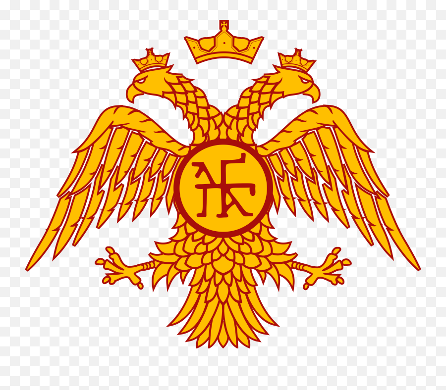 Ancient History Facts Byzantine Empire - Byzantine Empire Flag Double Headed Eagle Emoji,Emperor Logos