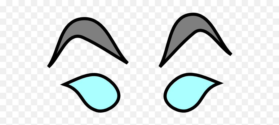 Mad Eyes Clip Art At Clker - Cartoon Mad Eye Emoji,Mad Clipart