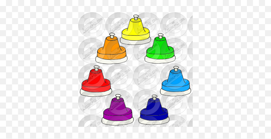 Desk Bells Picture For Classroom - Cake Decorating Supply Emoji,Bells Clipart