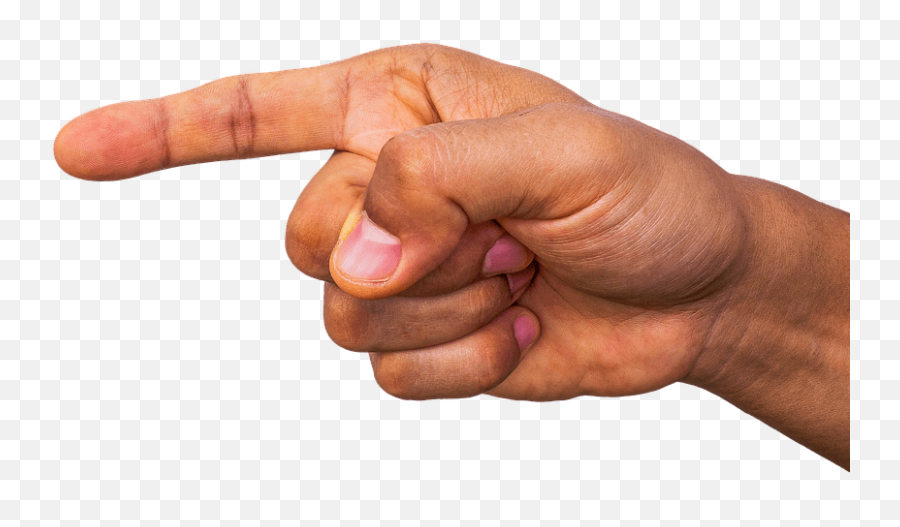 Finger Pointing Left Transparent Png - Hand Blame Emoji,Finger Pointing Png