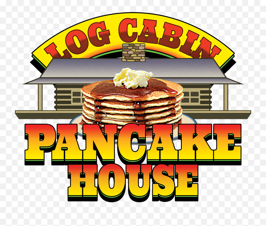 Log Cabin Pancake House - Language Emoji,Waffle House Logos