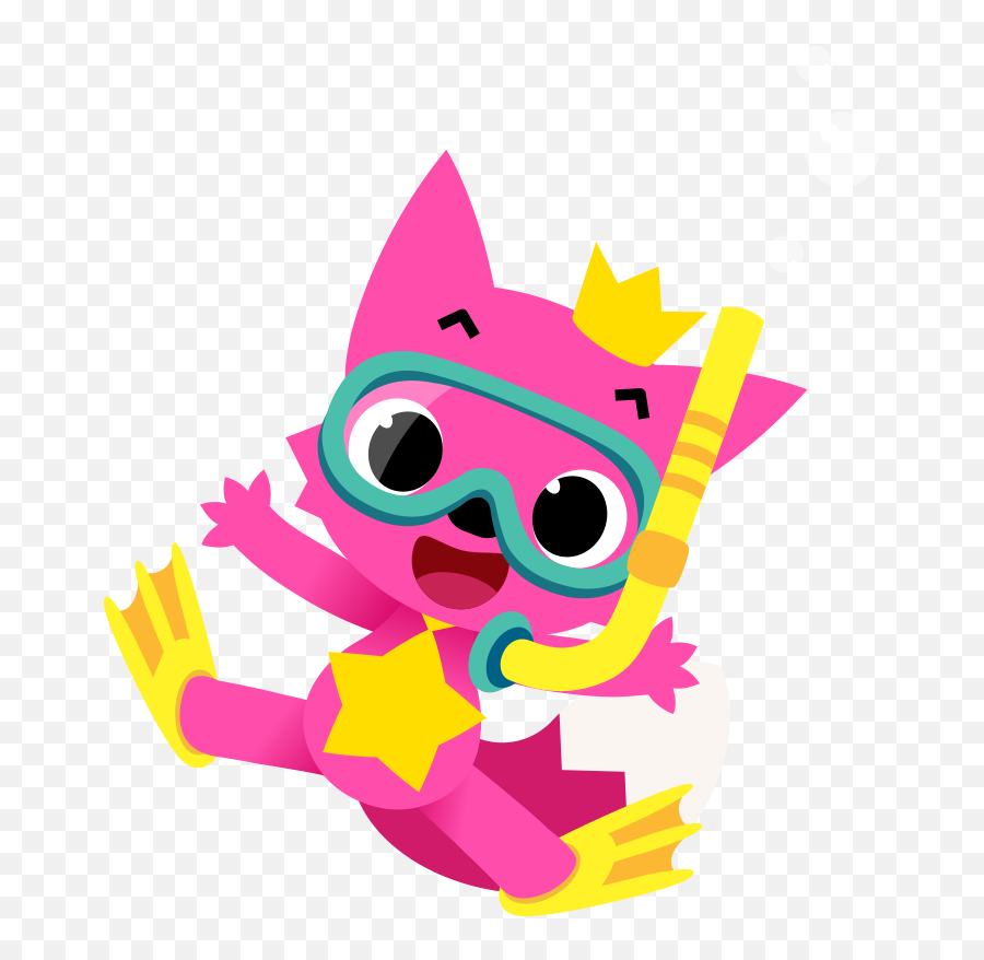 Baby Shark Character Transparent Png - Pinkfong Baby Shark Png Emoji,Baby Shark Clipart