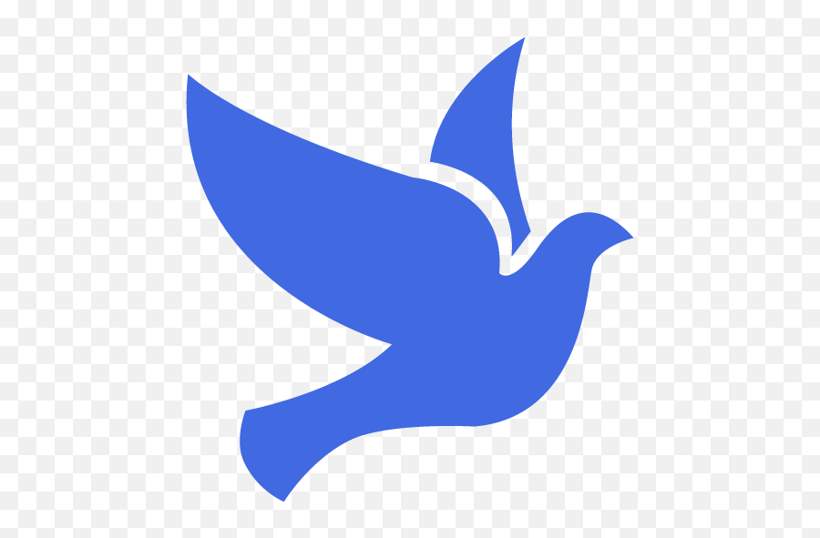 Royal Blue Bird 2 Icon - Blue Bird Icon Transparent Emoji,Blue Bird Logo