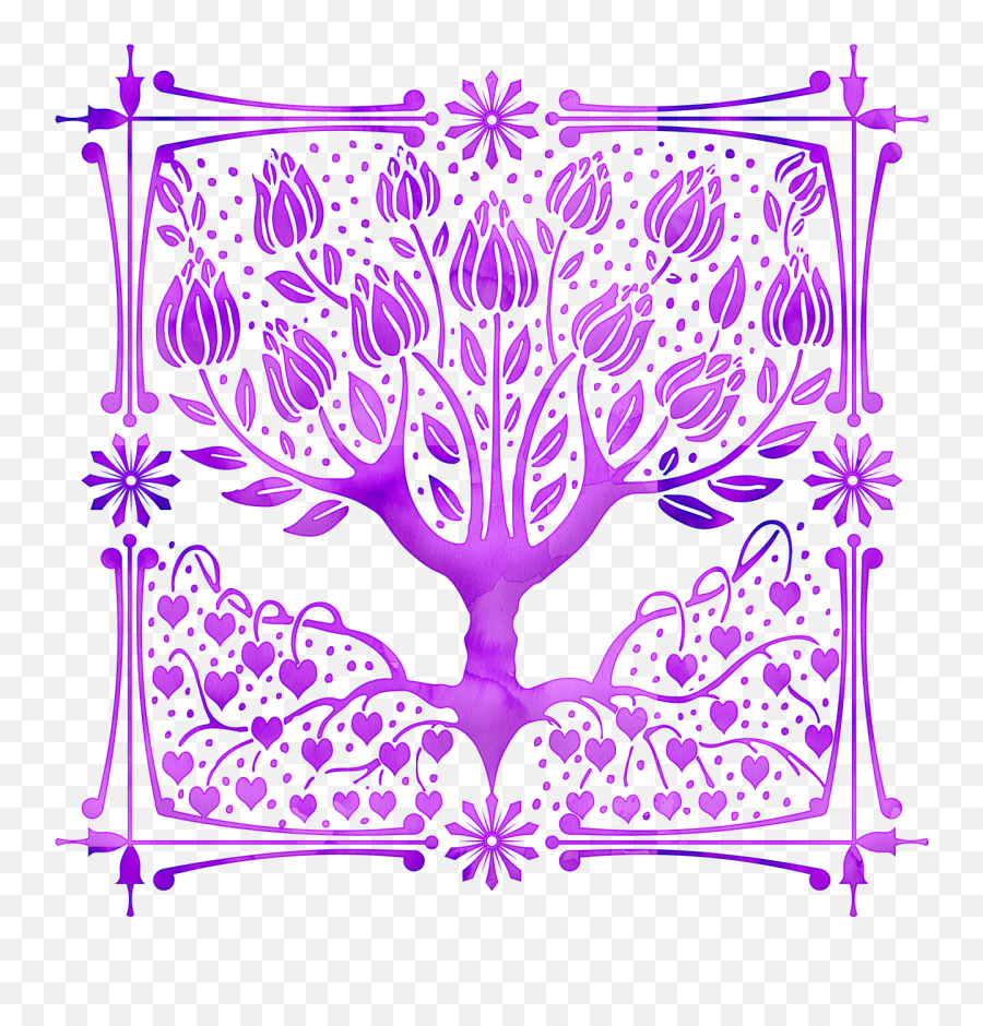 Watercolor Tree Of Life With - Arvore Da Vida Png Emoji,Watercolor Tree Png