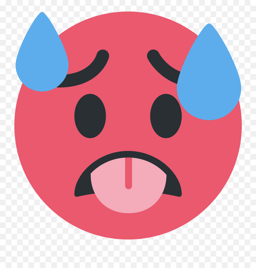 Hot Face Emoji Clipart Free Download Transparent Png - Discord Hot Face Emoji,Heat Clipart