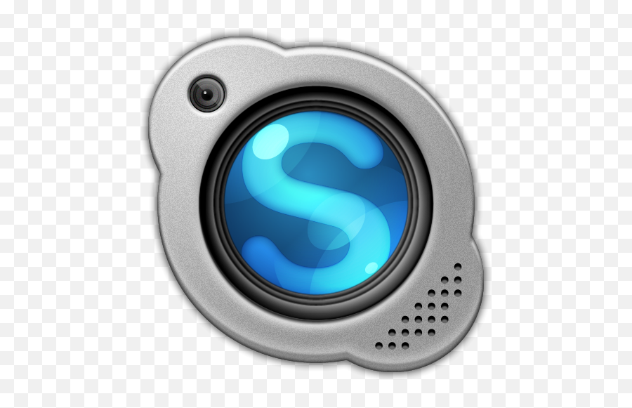 Base Camera Lens Logo Skype - Skype Custom Logo Emoji,Lens Logo