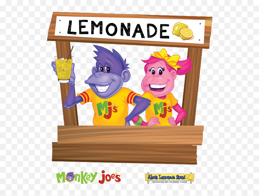 Alexs Lemonade Stand Foundation Fights - Monkey Monkey Jane Emoji,Lemonade Stand Clipart
