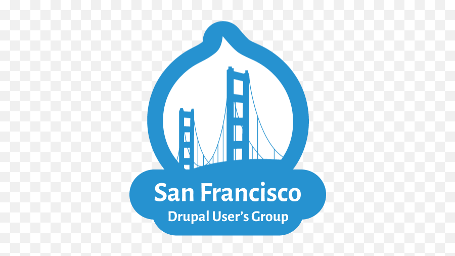 San Francisco Drupal User Group - Vertical Emoji,Drupal Logo