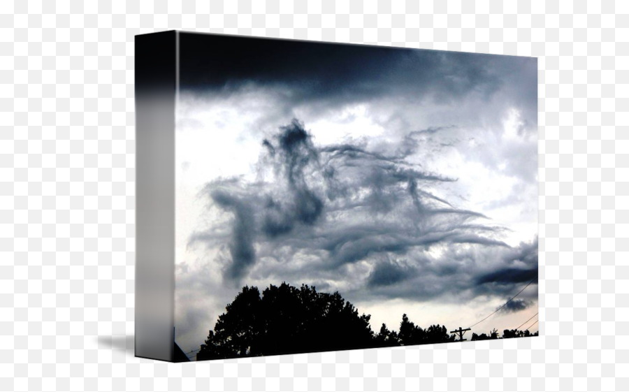 Storm Cloud By Lawrence Johnson Clouds Cloud Art Storm - Art Emoji,Storm Clouds Png