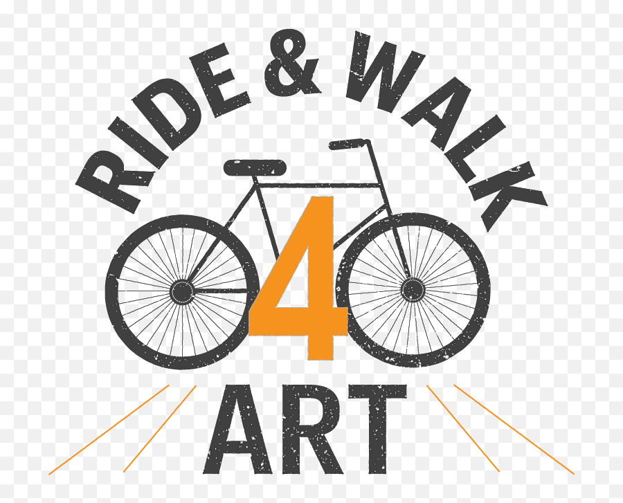 Ride U0026 Walk4art - Calaveras County Ride U0026 Walk4art Hybrid Bicycle Emoji,Art Logo