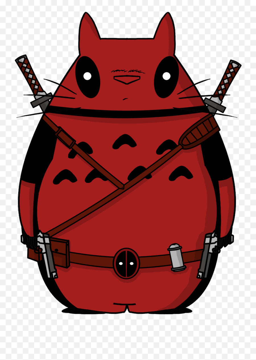 Download Ghibli Deadpool Character Emoji,Studio Ghibli Png