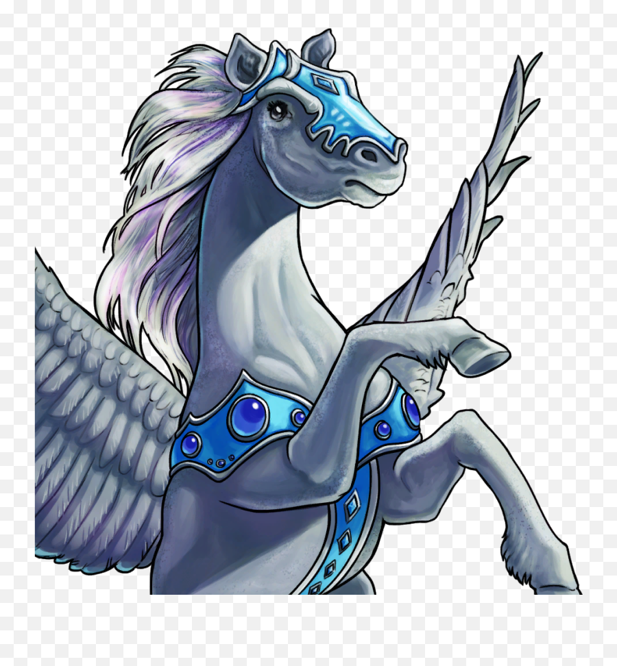 Troop Pegasus - Gems Of War Gow Emoji,Pegasus Clipart