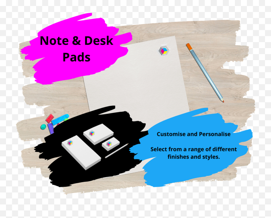 Parmelia Print Note Pads And Desk Pads - Parmelia Print Emoji,Transparent Desk Pad