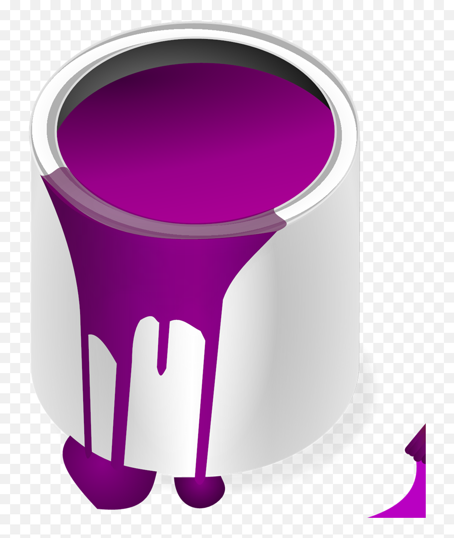 Purple Paint With Paint Brush Svg Vector Purple Paint With Emoji,Paint Stroke Clipart