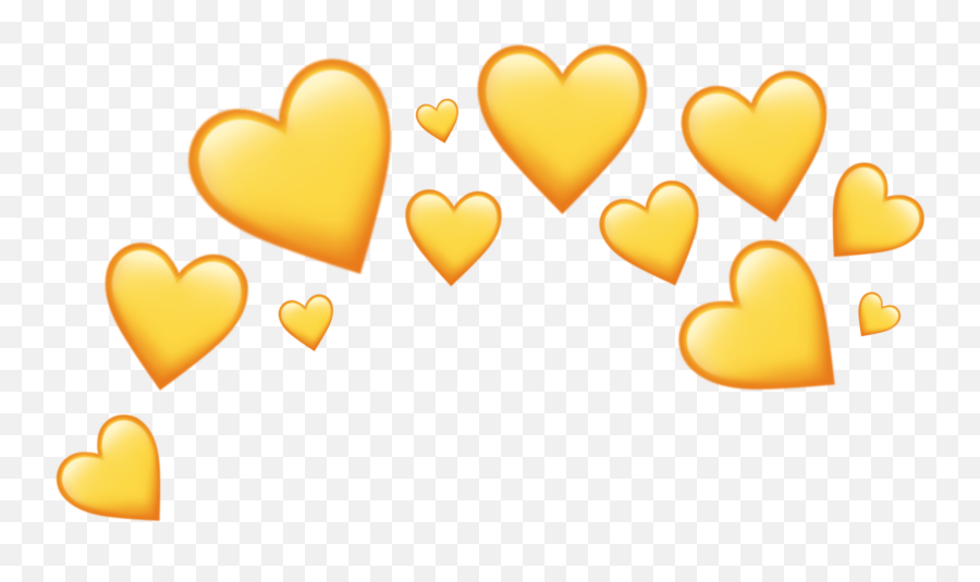 Yellow Heart Headband 292348589040211 By Phebsterishmeh Emoji,Yellow Heart Emoji Png