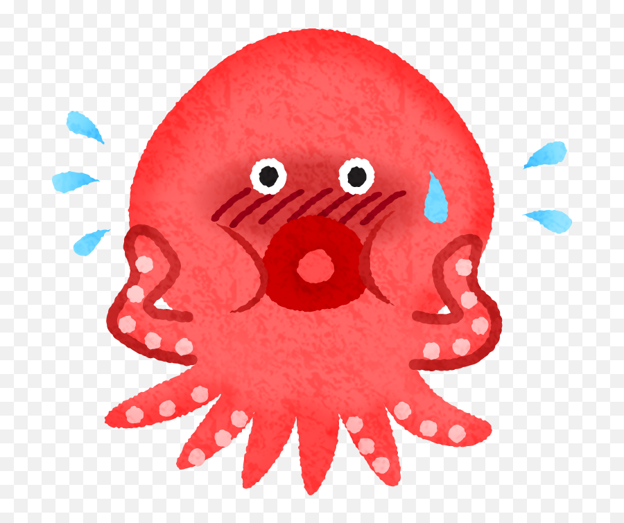 Octopus In Panic Free Clipart Illustrations - Japaclip Emoji,Panic Clipart