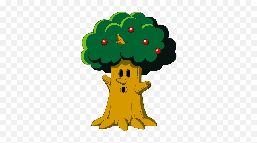 Dream Land - Apple Tree With Face Emoji,Apple Tree Clipart