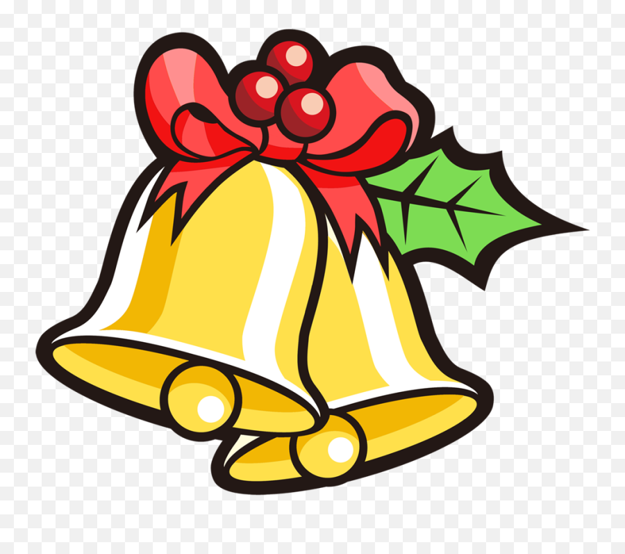 Xmas Bells - Cute Christmas Bell Clipart Emoji,Christmas Clipart Images