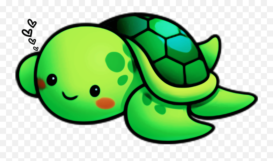 Cute Turtle Png - Cute Turtle Drawing Emoji,Turtle Png