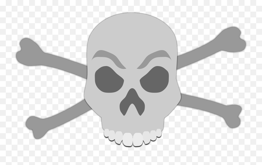Free Clip Art Skull By Dhulkarnain - Skull Emoji,Skull Clipart
